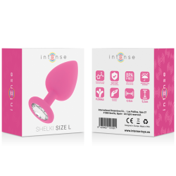 plug anal shelki l fuchsia