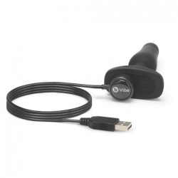 novice télécommande plug anal noir