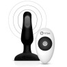 novice télécommande plug anal noir