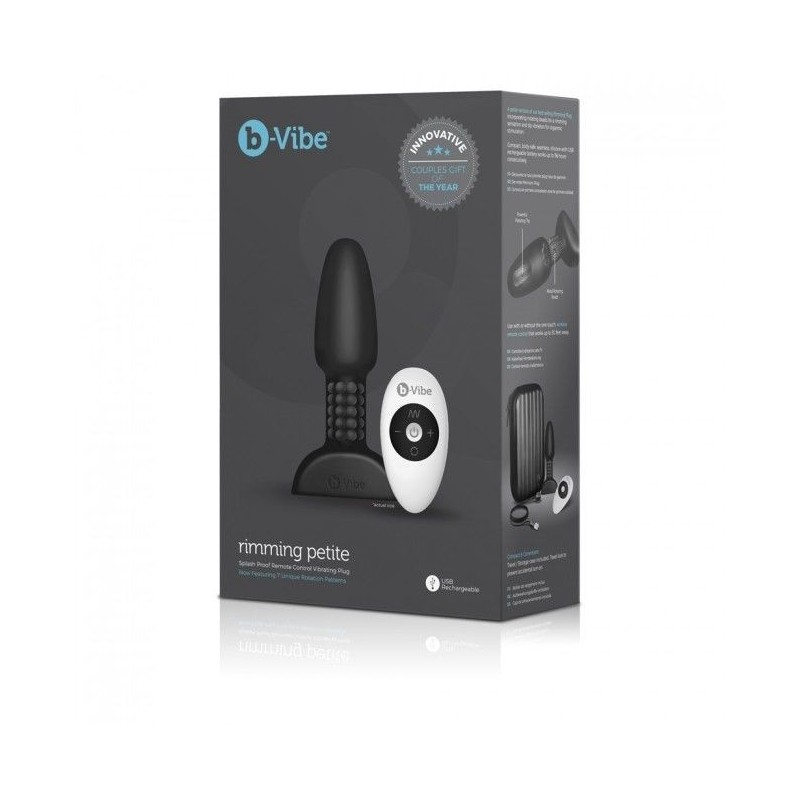 rimming télécommande plug anal petite noir