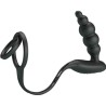 anneaux pénis avec plug vibrateur