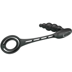 anneaux pénis avec plug vibrateur