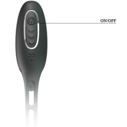 anneaux pénis avec plug vibrateur