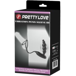 anneaux pénis avec plug vibrateur