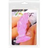 plug anal unisexe avec ventouse rose