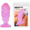 plug anal unisexe avec ventouse rose