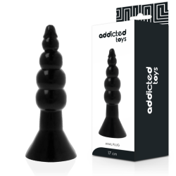 plug anal 17 cm noir