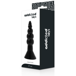 plug anal 17 cm noir