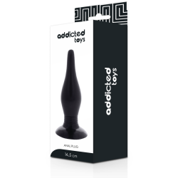 plug anal 14.5 cm noir