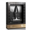 plug anal petite sensations pour débutants - noir