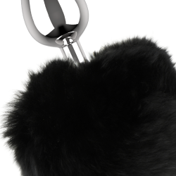 plug anal metal taille l 2.8 x 4.1 cm