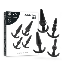 ensemble 4 bouchons anal