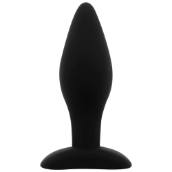 plug anal en silicone classique taille m 10,2 cm