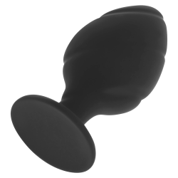 plug anal en silicone taille m 8 cm