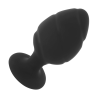 plug anal en silicone taille m 8 cm