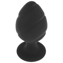 plug anal en silicone taille m 8 cm
