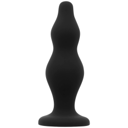 plug anal en silicone nivelé 12 cm