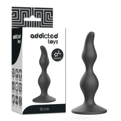 plug sexuel anal 12 cm noir
