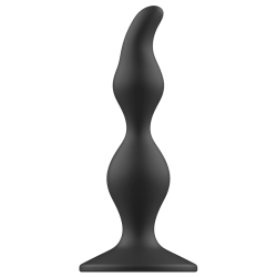 plug sexuel anal 12 cm noir