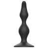 plug sexuel anal 12 cm noir