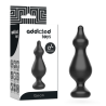 plug sexuel anal 13.6 cm noir