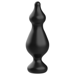 plug sexuel anal 13.6 cm noir