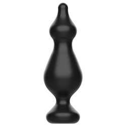 plug sexuel anal 13.6 cm noir