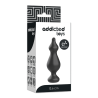 plug sexuel anal 13.6 cm noir