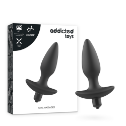 massager plug anal avec vibration noir