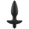 massager plug anal avec vibration noir