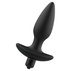 massager plug anal avec vibration noir