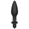 massager plug anal avec vibration noir