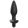 massager plug anal avec vibration noir