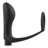 anneau pénis avec télécommande plug anal noir rechargeable