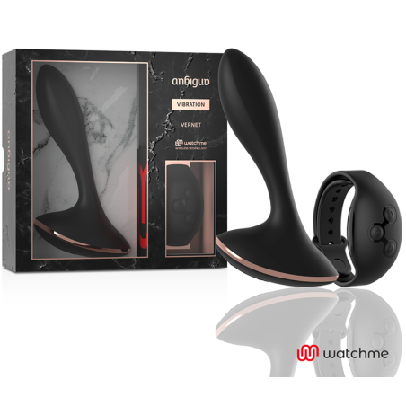 watchme vibrateur télécommande plug anal vernet