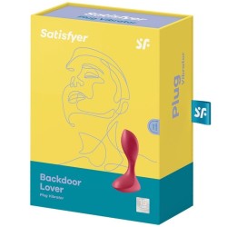 bouchon vibrant backdoor lover rouge