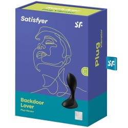 bouchon vibrant backdoor lover noir