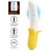banana geek super power 7 vibrations up&down silicone noir