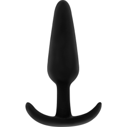 bouchon anal en silicone avec petite poignée