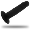 plug anal pénis en silicone 9 cm