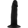 plug anal pénis en silicone 9 cm