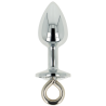 plug anal en métal ohmama fetish avec anneau