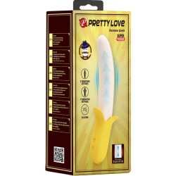 banana geek super power 7 vibrations up&down silicone noir