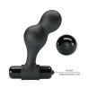 plug anal vibrateur en silicone noir