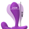 télécommande anal shelly plug violet