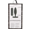 vibrateur vesta plug anal noir