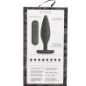 vibrateur anal egon plug noir