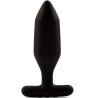 vibrateur plug anal onyx noir