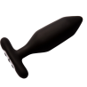 vibrateur plug anal onyx noir