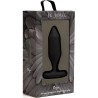 vibrateur plug anal onyx noir